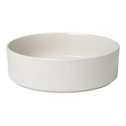 Servírovací mísa MIO 27 cm, krémová, Blomus