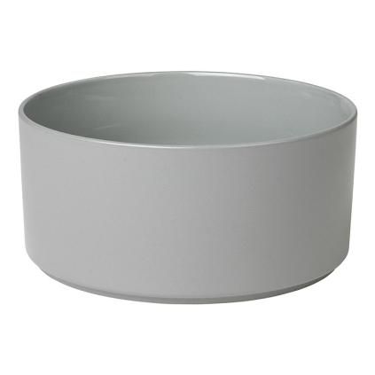 Jídelní miska MIO 20 cm, světle šedá, Blomus