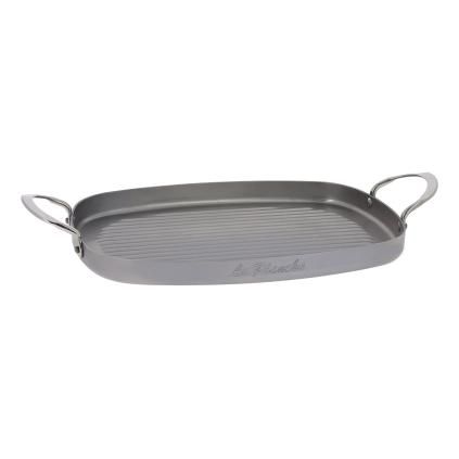 Grilovací pánev MINERAL B 38 x 26 cm, uhlíková ocel, de Buyer
