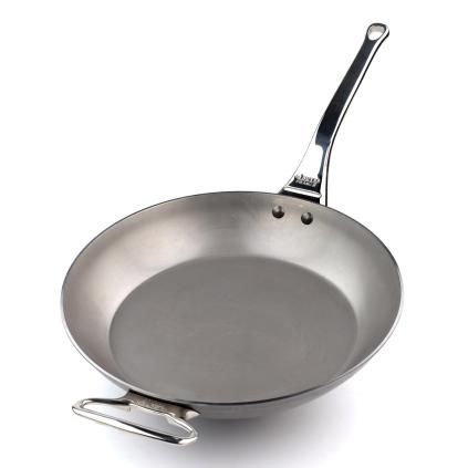 Pánev MINERAL B PRO 32 cm, uhlíková ocel, de Buyer