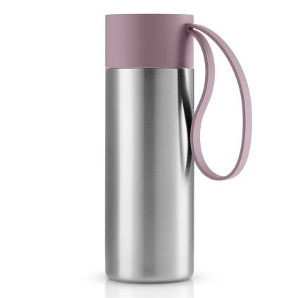 Termohrnek TO GO  350 ml, starorůžový uzávěr, nerez, Eva Solo