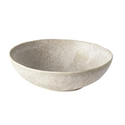 Jídelní miska WHITE FADE 17 cm, 300 ml, bílá, keramika, MIJ