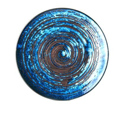 Jídelní talíř COPPER SWIRL 29 cm, MIJ