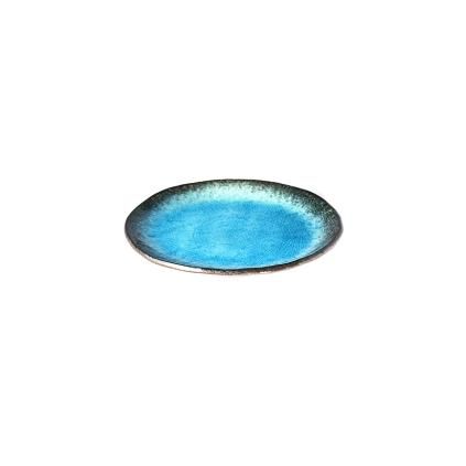 Jídelní talíř SKY BLUE 18 cm, ovál, MIJ