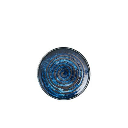 Předkrmový talíř COPPER SWIRL 17 cm, MIJ