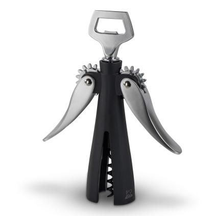 Křídlová vývrtka 2v1 SOUVERAIN nerez/černá 19,6 cm Peugeot