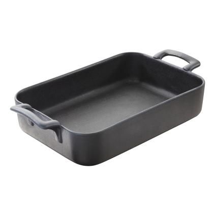 Zapékací mísa BELLE CUISINE 1,7 l, obdélník, matná černá, REVOL