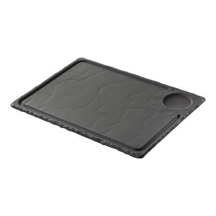 Steakový talíř BASALT 33 x 24 cm, REVOL