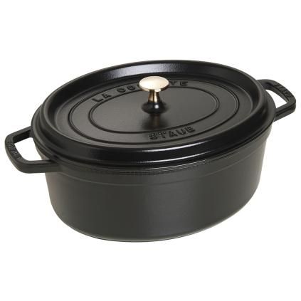 Hrnec 4,25 l, ovál, černá, Staub