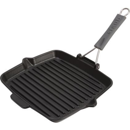 Grilovací pánev 24 × 24 cm, litina, Staub