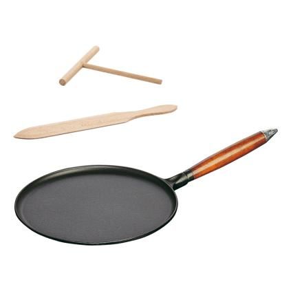 Pánev na palačinky 28 cm, litina, Staub