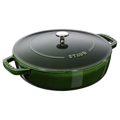 141185 kastrol na sote s litinovou samopodlevaci poklici o 28 cm bazalkova chistera staub