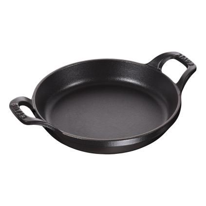 Kulatý litinový mini pekáč černý O 12 cm Staub