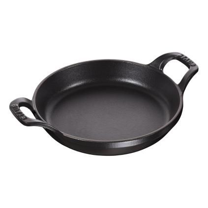 Kulatý litinový pekáč černý O 20 cm Staub