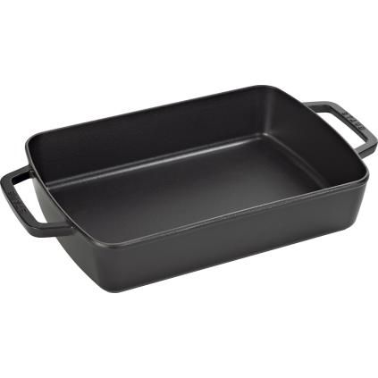 Litinový pekáč černý 30 x 20 cm Staub