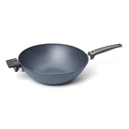 Wok DIAMOND LITE 34 cm, na indukci, titan, WOLL