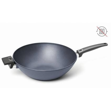 Wok DIAMOND LITE 34 cm, titan, WOLL