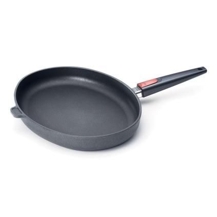 Pánev na ryby TITANIUM NOWO 38 x 28 cm, na indukci, s odnímatelnou rukojetí, titan, WOLL