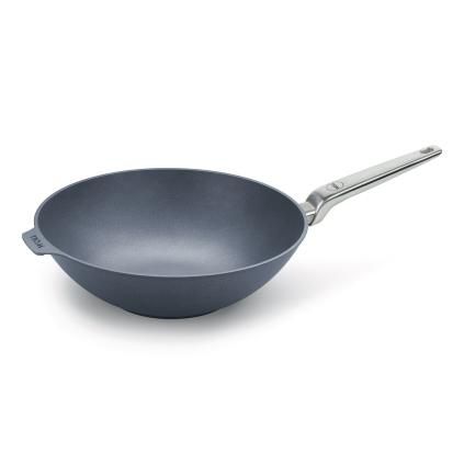 Wok DIAMOND LITE PRO 34 cm, na indukci, titan, WOLL