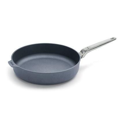 Hluboká pánev DIAMOND LITE PRO 32 cm, s nerezovou rukojetí, titan, WOLL