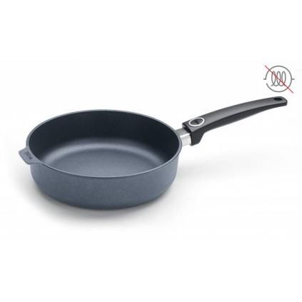 Hluboká pánev DIAMOND LITE 24 cm, titan, WOLL