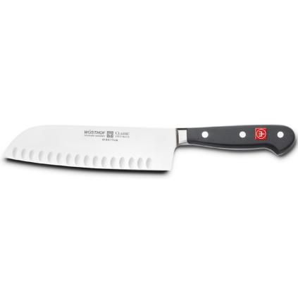 Santoku nůž CLASSIC 17 cm, s výbrusem, WÜSTHOF