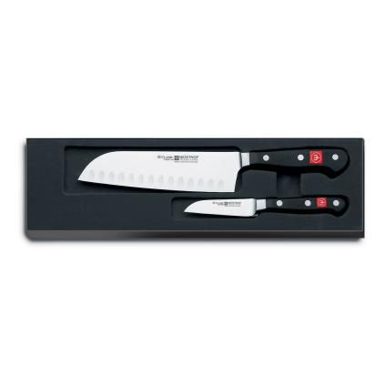 Sada nožů s nožem Santoku 2dílná Classic WÜSTHOF