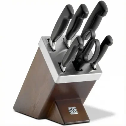 Sada nožů FOUR STAR®, sada 7 ks,  s ostřicím blokem a nůžkami, ZWILLING