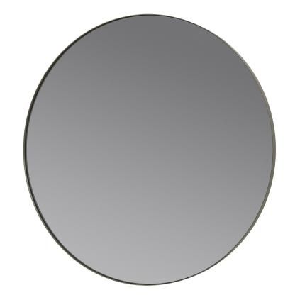 Nástěnné zrcadlo RIM 80 cm, kruh, khaki, Blomus