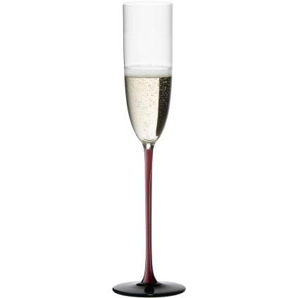 Sklenice na šampaňské SOMMELIERS COLLECTOR’S EDITION RED-BLACK, Champagne, Riedel