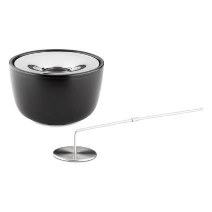 Svícen FUOCO 18 cm, venkovní, gelový, Blomus