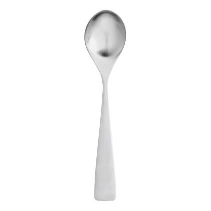 Kávová lžička MAYA 12 cm, sada 6 ks, stříbrná, nerezová ocel, Stelton