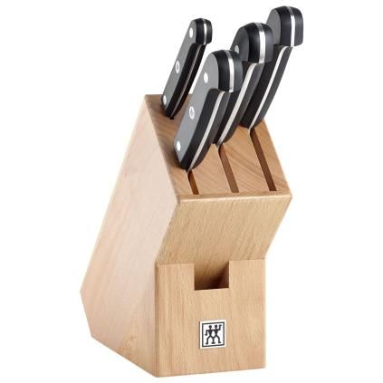 Sada nožů GOURMET, sada 5 ks, se stojanem, buk, ZWILLING