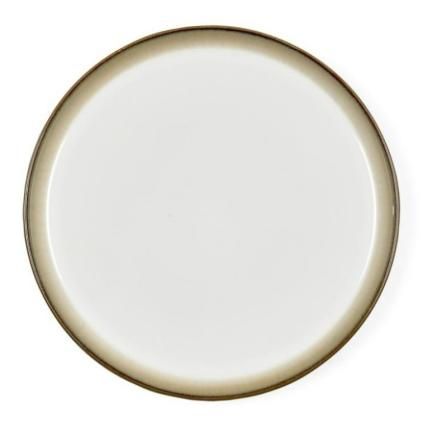 Servírovací talíř 27 cm, šedá / krémová, Bitz