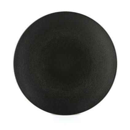 Jídelní talíř EQUINOXE 26 cm, černá, REVOL