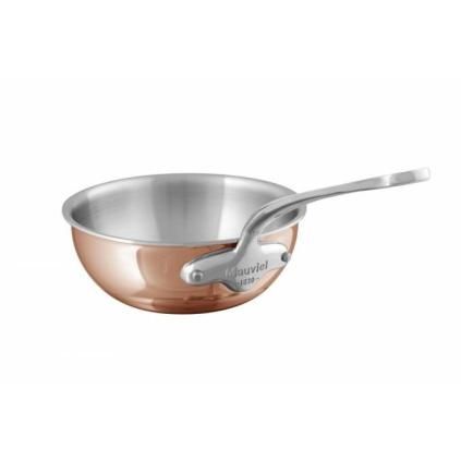 Rendlík M´6S 24 cm, oblý, měď, MAUVIEL