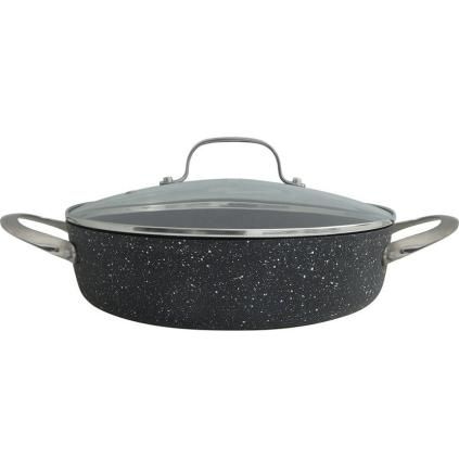 Nízký hrnec s poklicí Neverstick2 Eaziglide 28 cm 3,5 l