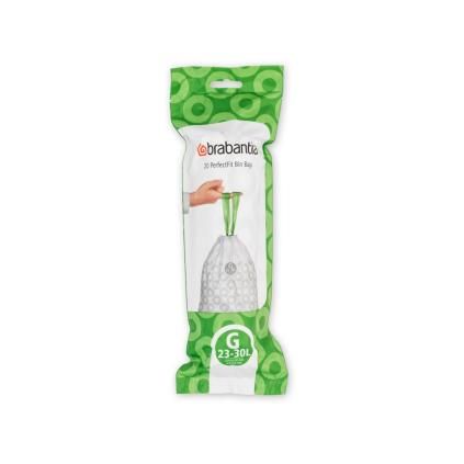 1292 1 perfectfit bags code g 23 30l 20 bags white 8710755246265 brabantia 96dpi 1000x1000px 7 nr 25591
