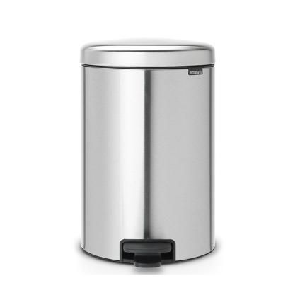 178664 pedalovy odpadkovy kos otiskuvzdorny newlcon brabantia matny ocelovy 20 l 1