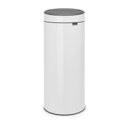 178670 dotykovy odpadkovy kos touch bin new brabantia bily 30 l 1