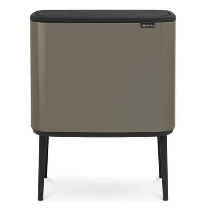 dotykovy odpadkovy kos bo touch bin brabantia platinovy 36 l 1