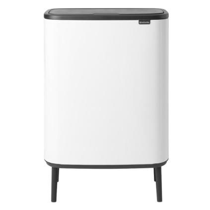 dotykovy odpadkovy kos bo touch bin hi brabantia bily 2 x 30 l 1