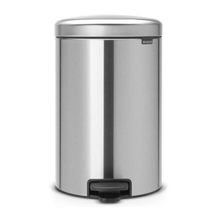 179024 pedalovy odpadkovy kos newlcon brabantia matny ocelovy 20 l 1