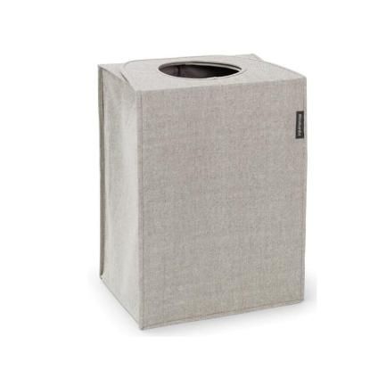 179438 taska na pradlo obdelnik brabantia svetle sedy melir 55 l 1