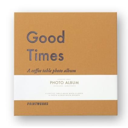 Fotoalbum GOOD TIMES S, oranžová, Printworks