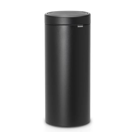 Dotykový odpadkový koš TOUCH BIN NEW 30 l, minerální černá, Brabantia
