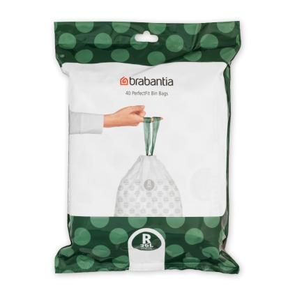Sáčky do odpadkového koše R PERFECTFIT 36 l, sada 40 ks, Brabantia