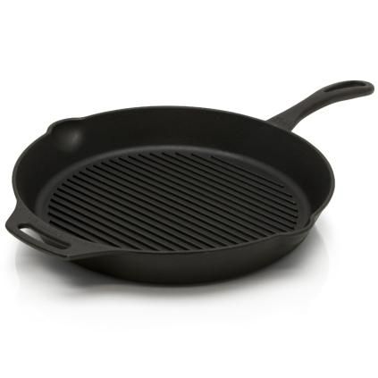 Grilovací pánev GP35 35 cm, s rukojetí, litina, Petromax