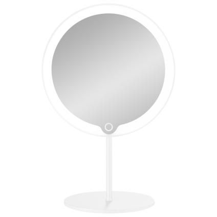 LED kosmetické zrcadlo MODO, stolní, bílá, Blomus