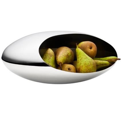 Mísa na ovoce COCOON 36 cm, stříbrná, Philippi